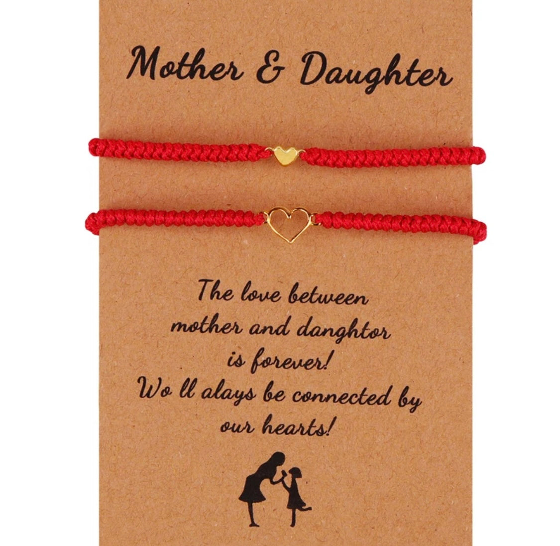 Moeder dochter liefdes armandjes