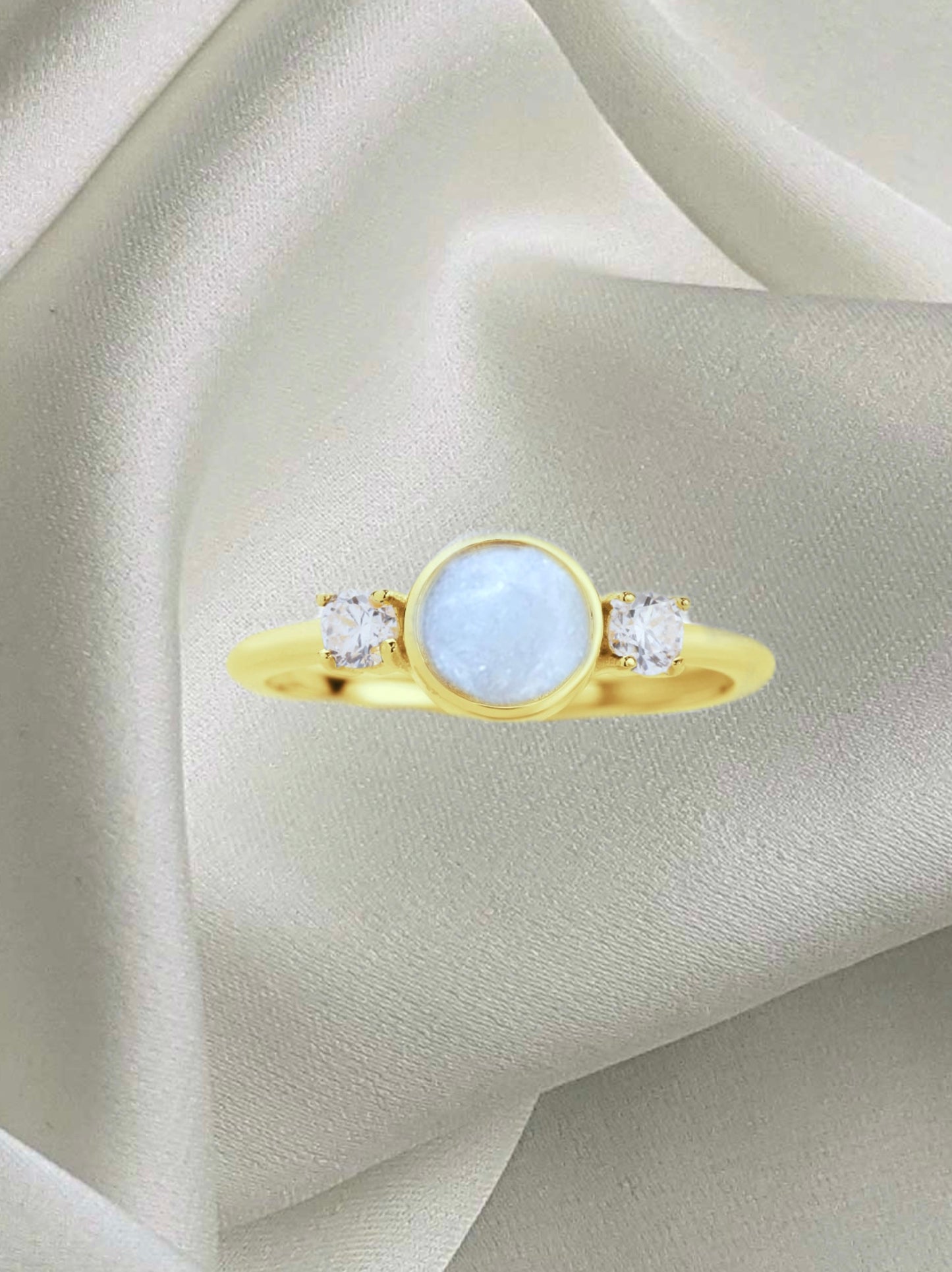 Anel twin twinkle - banhado a ouro - prata - banhado a rosé