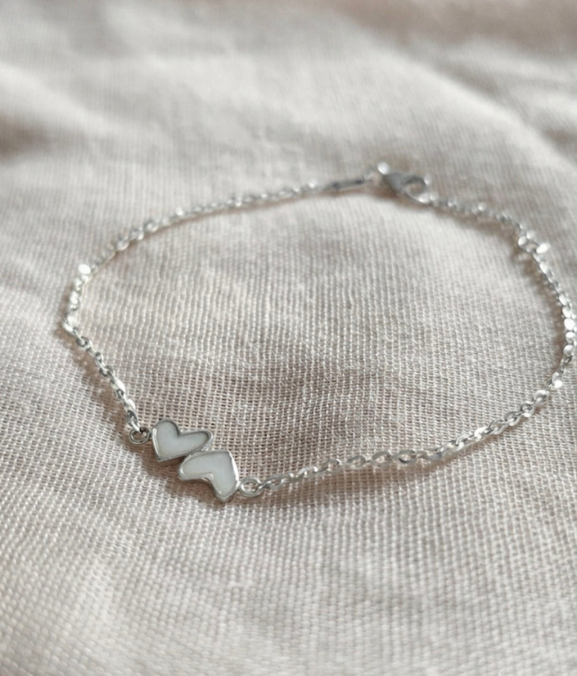 Armband Noé twin - zilver