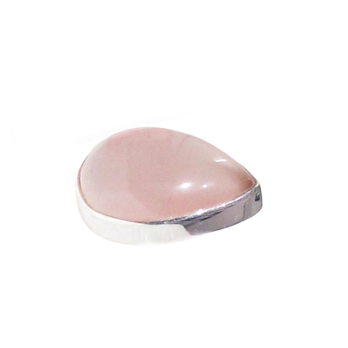 Roze parelmoer pigment toevoeging aan moedermelk sieraad.