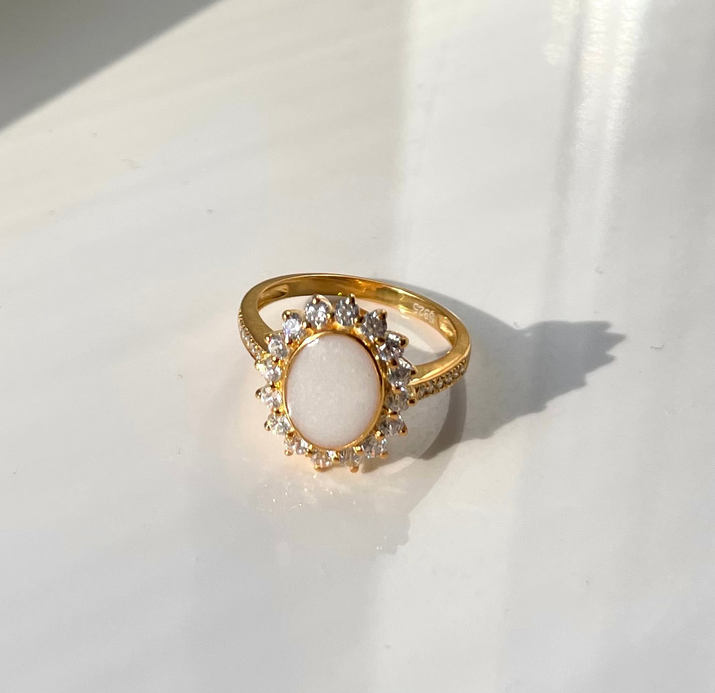 Anel de leite materno da rainha - joias de leite materno banhadas a ouro, rosa e prata