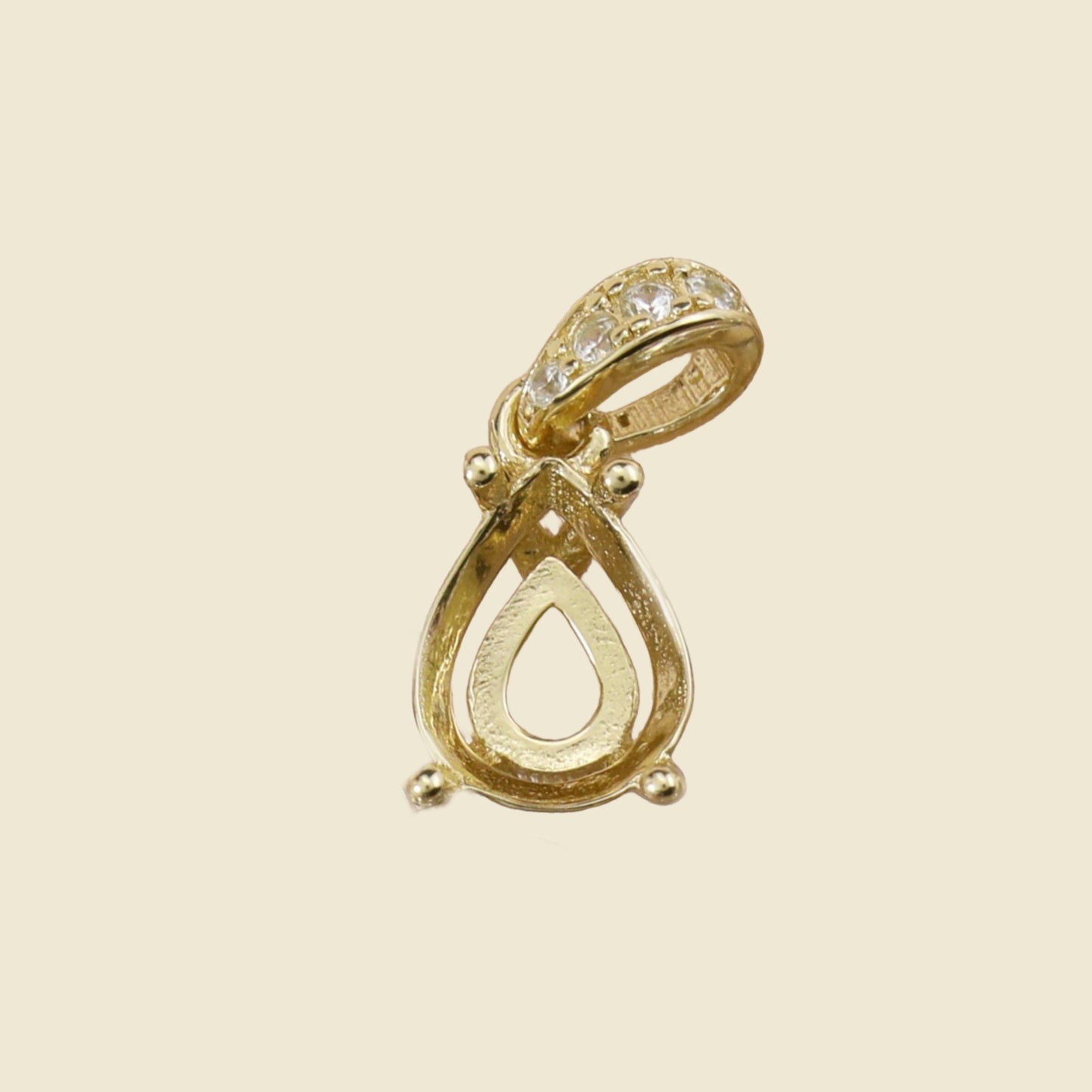 Hanger Mia 'pop up' (14 karaat)
