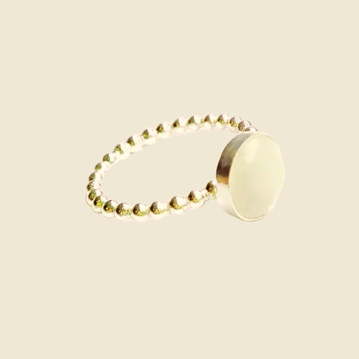 moedermelk sieraad een borstvoeding ring met bolletjes