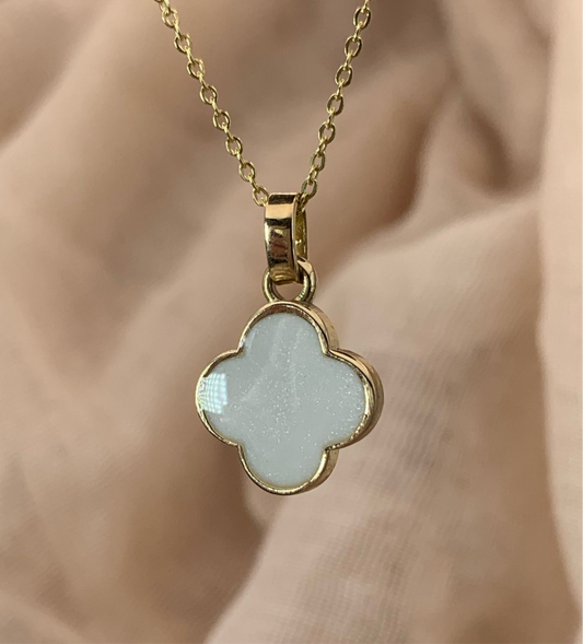 Hanger bloom (14 karaat) goud