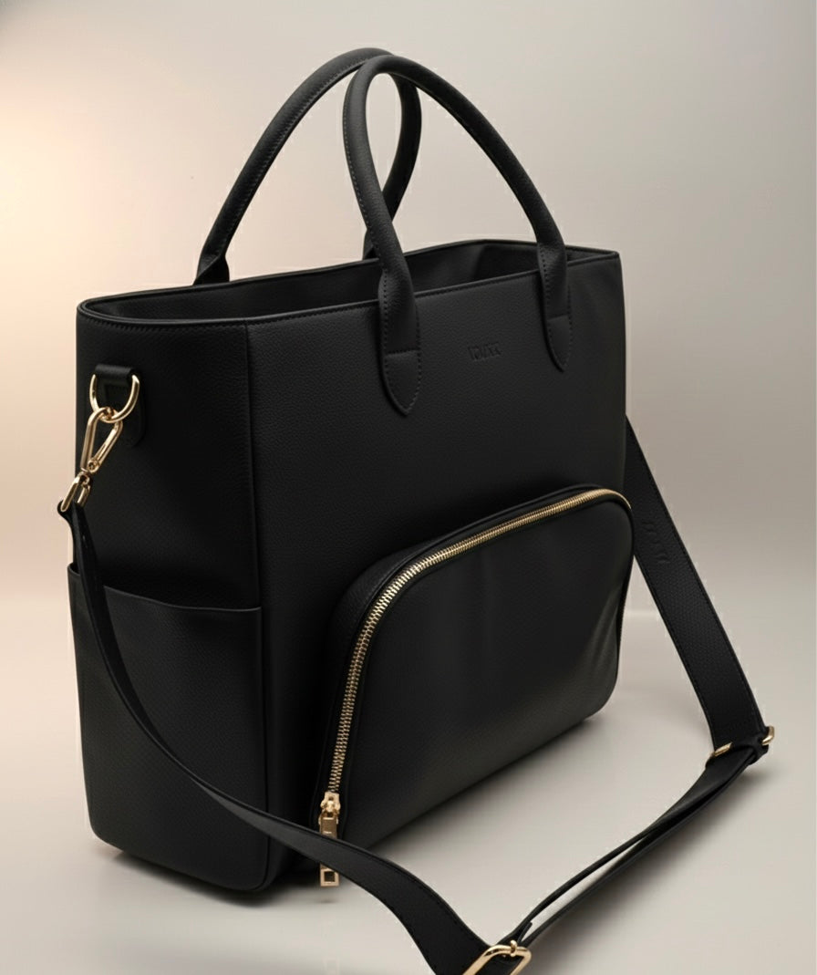 VOUXX Tote luiertas Lina black (complete set)