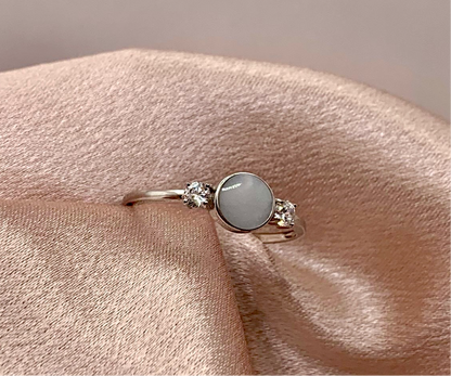 Anello twin twinkle - placcato oro - argento - placcato rosa