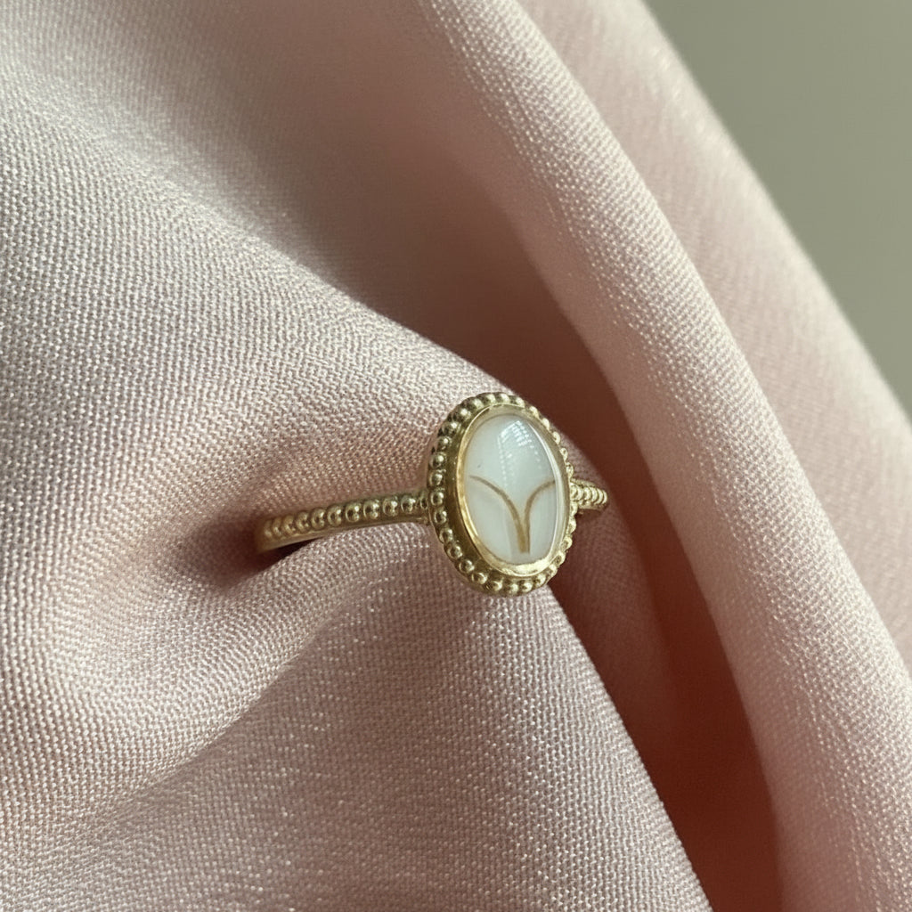 Vintage harmony moedermelk ring