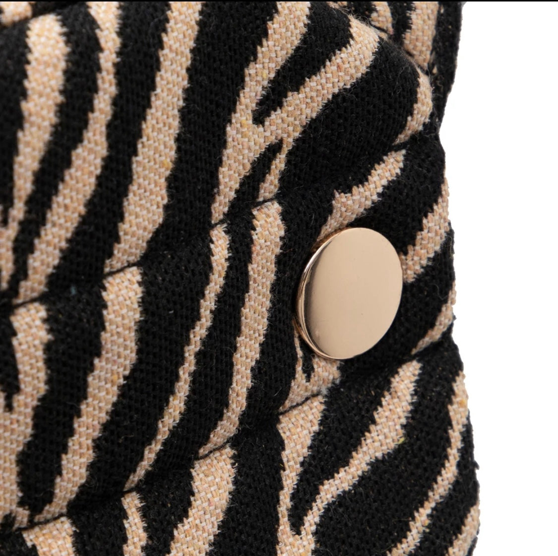 Vouxx porta-bebês zebra areia (pré-encomenda)
