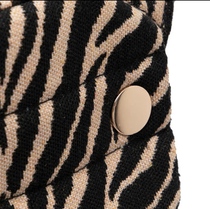 Vouxx porta-bebês zebra areia (pré-encomenda)