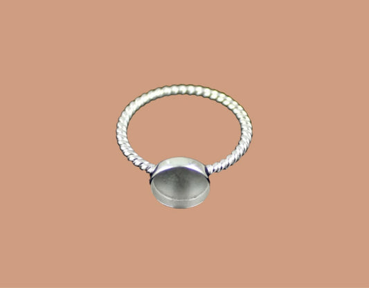 Moedermelk ring Elodie zilver en goud verguld