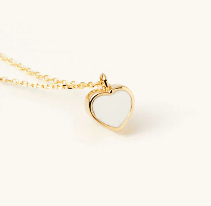 Pendentif amour massif (or 14 carats) 