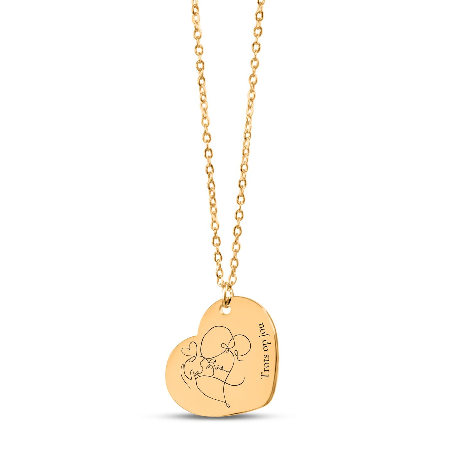 Mãe filho colar presente coração nome personalizado mãe colar jóias de leite materno - prata - rosa - ouro
