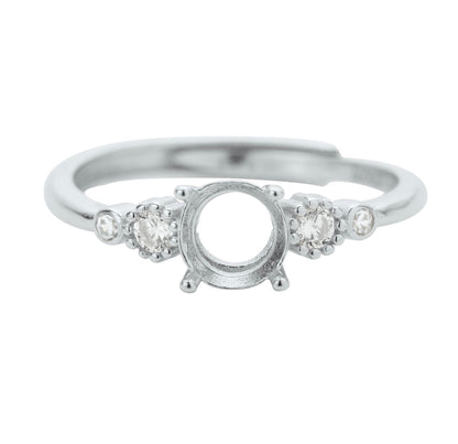 Moedermelk ring Gigi - zilver - gold plated - rosé plated