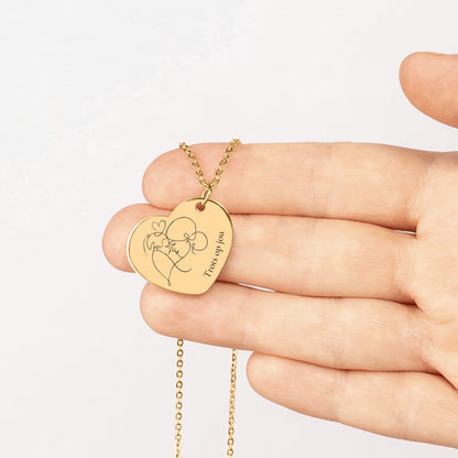 Mãe filho colar presente coração nome personalizado mãe colar jóias de leite materno - prata - rosa - ouro