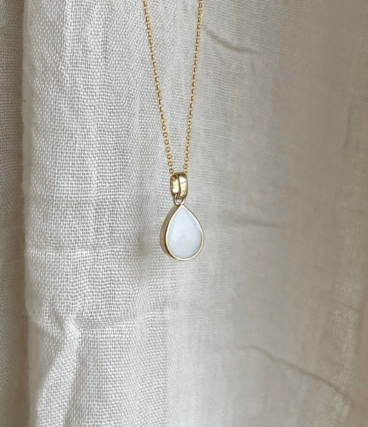 Moedermelk hanger Odette (14 karaat) goud