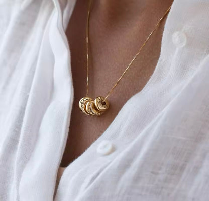 Personalisierte Namenskette mit Zirkoniasteinen vergoldet 18 Karat – Roségold – Silber – Gelbgold