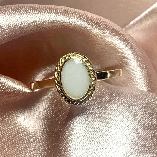 Moedermelk ring Bella (14 karaat) goud
