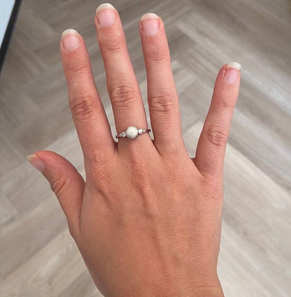 Moedermelk ring Gigi - zilver - gold plated - rosé plated