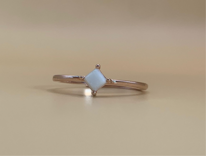 Anillo corona - plata - baño oro - baño rosado