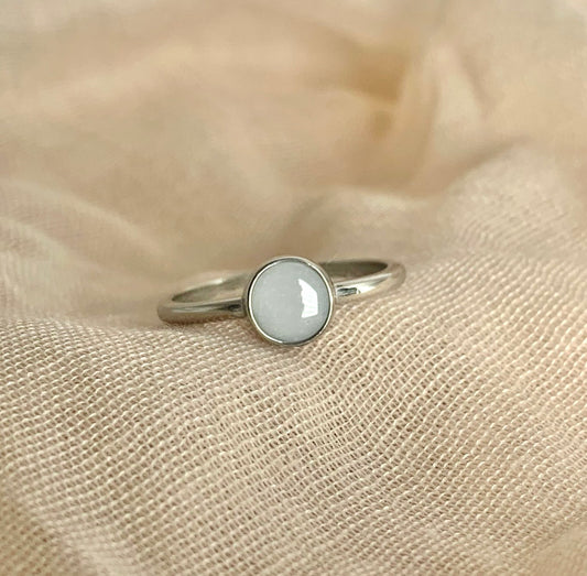Moedermelk ring Elif zilver, gold & rosé plated