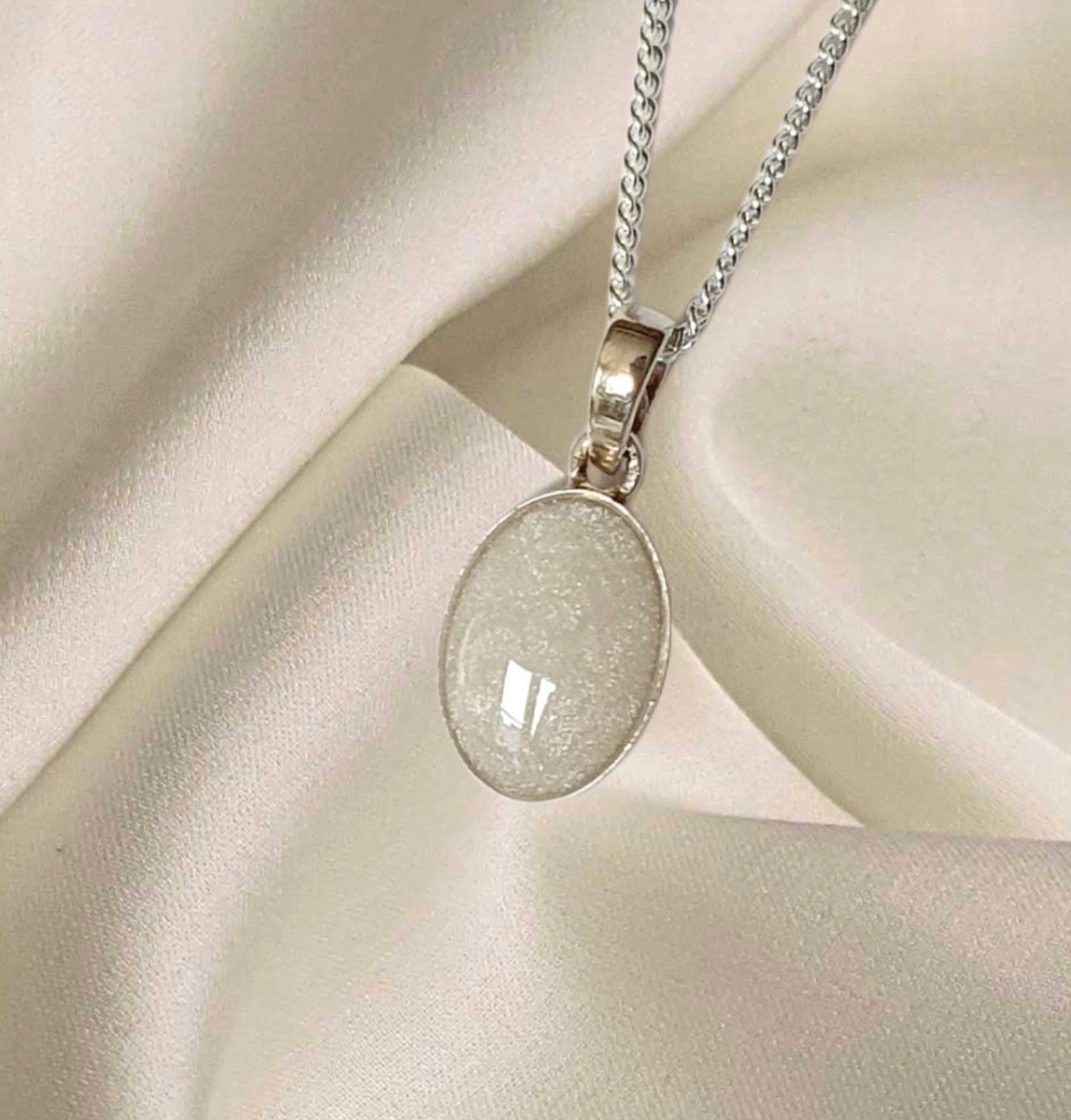 Pendentif ovale - plaqué or - plaqué rose - argent