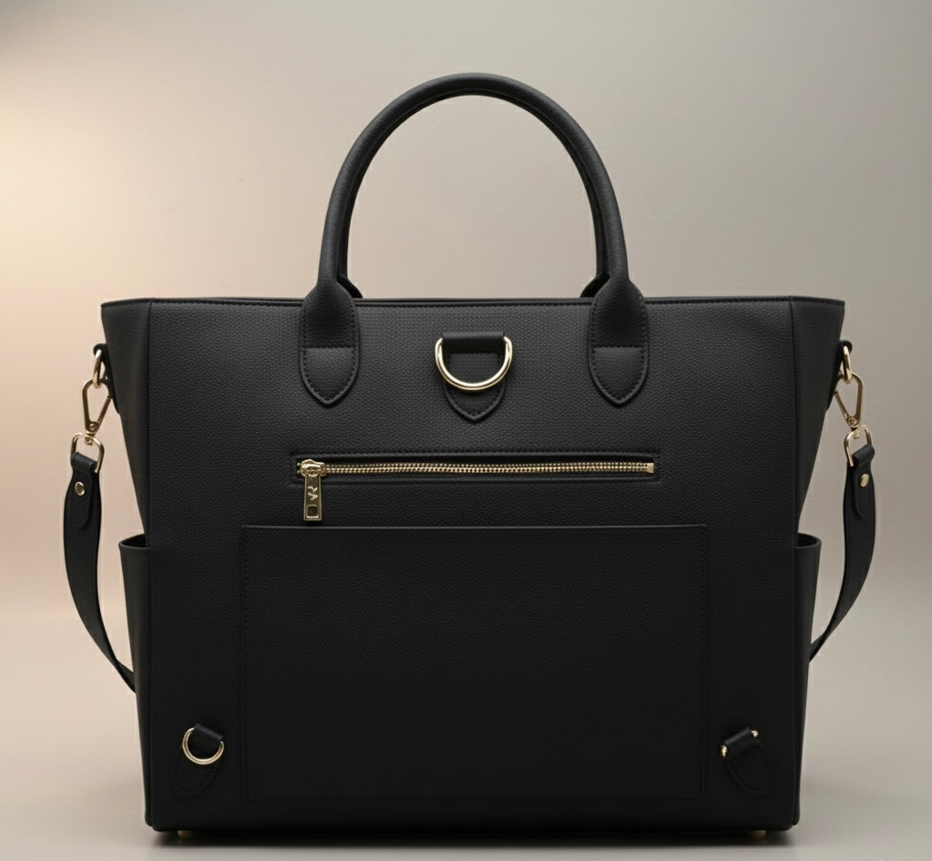 VOUXX Tote luiertas Lina black (complete set)