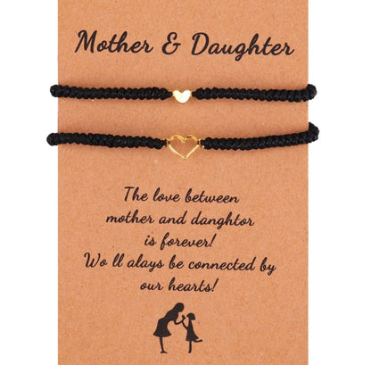 Bracelets d'amour mère-fille