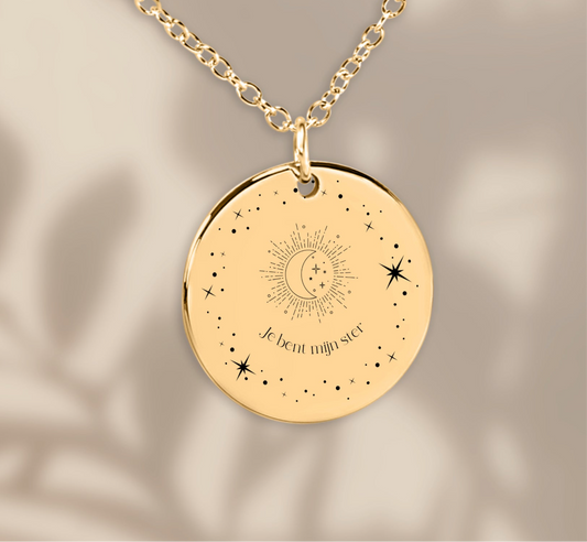 ketting met sterren cadeau naam sieraad