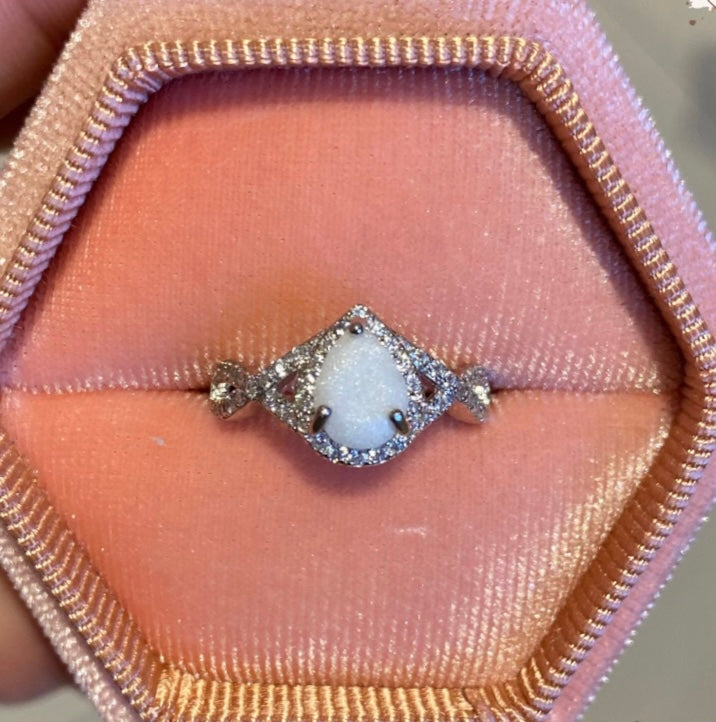 Bague lait maternel Liva 'pop up' en or (14 carats)