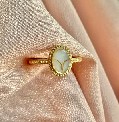 Vintage harmony moedermelk ring