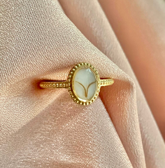 Vintage harmony moedermelk ring