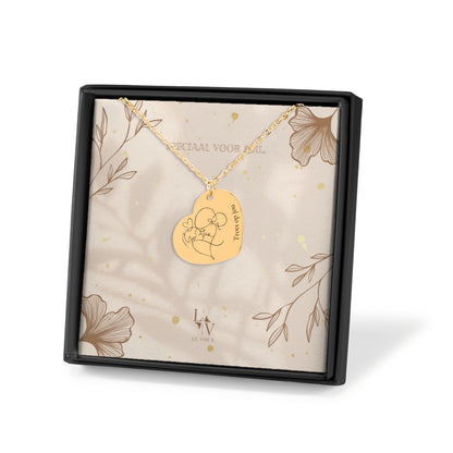Mãe filho colar presente coração nome personalizado mãe colar jóias de leite materno - prata - rosa - ouro