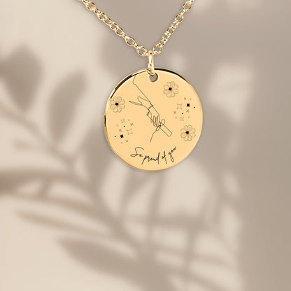 diploma geslaagd cadeau ketting persoonlijk sieraad met naam voor school