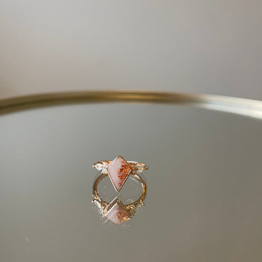 moedermelk ring zegel vorm borstvoeding sieraad