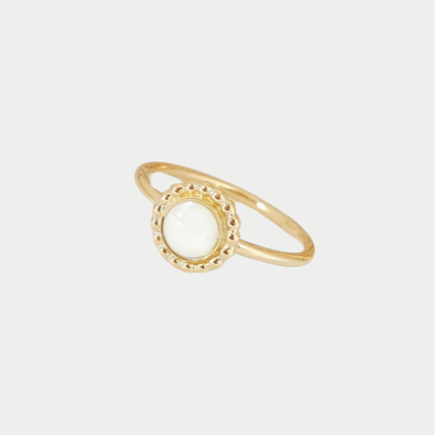 Moedermelk ring Zoé (14 karaat) goud
